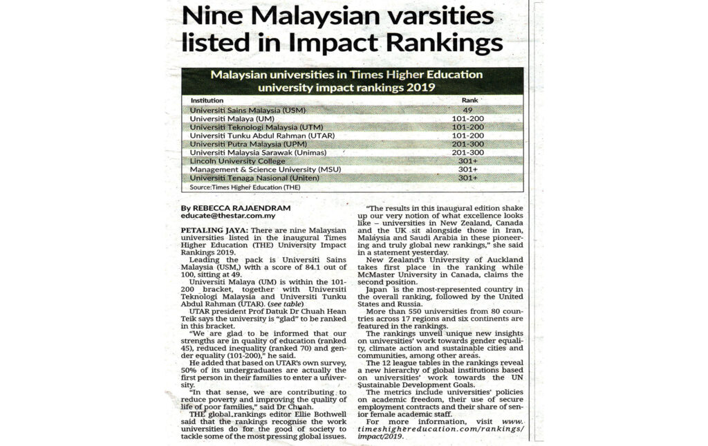 Malaysian-Universities-in-Times-Higher-Education-University-Impact-Rankings-2019