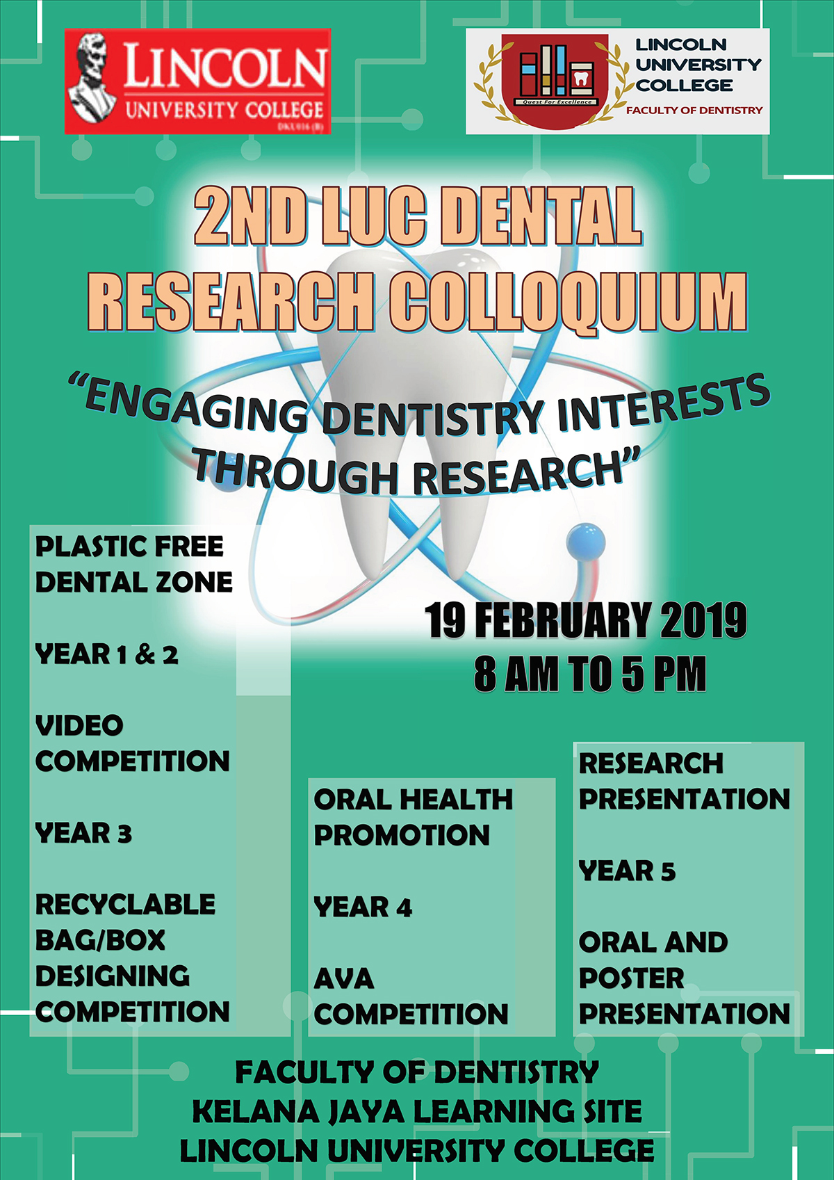 2nd LUC Dental Students Research Colloquium 2019