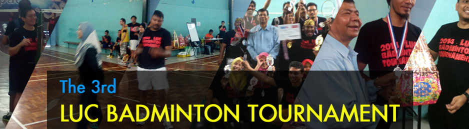 Badminton Tournament December 2014