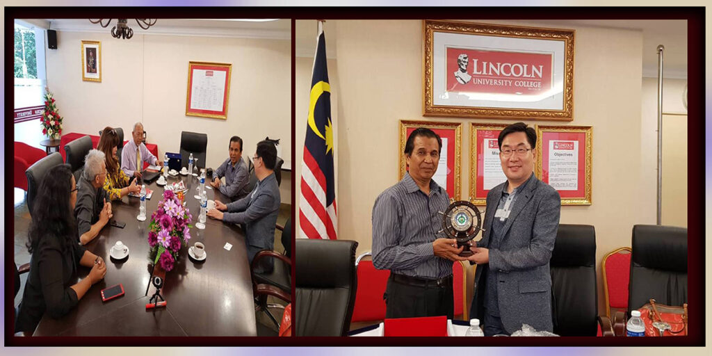 Dr. Yimun Choe visiting Lincoln University College