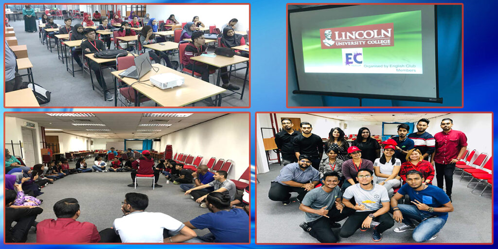 English Club, Lincoln University College organized the ‘Welcoming Newbies’