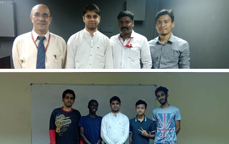 Mr. Divyanshu Atre , Faculty Member from ITM Universe, Vadodara, India visited Lincoln University College, Malaysia
