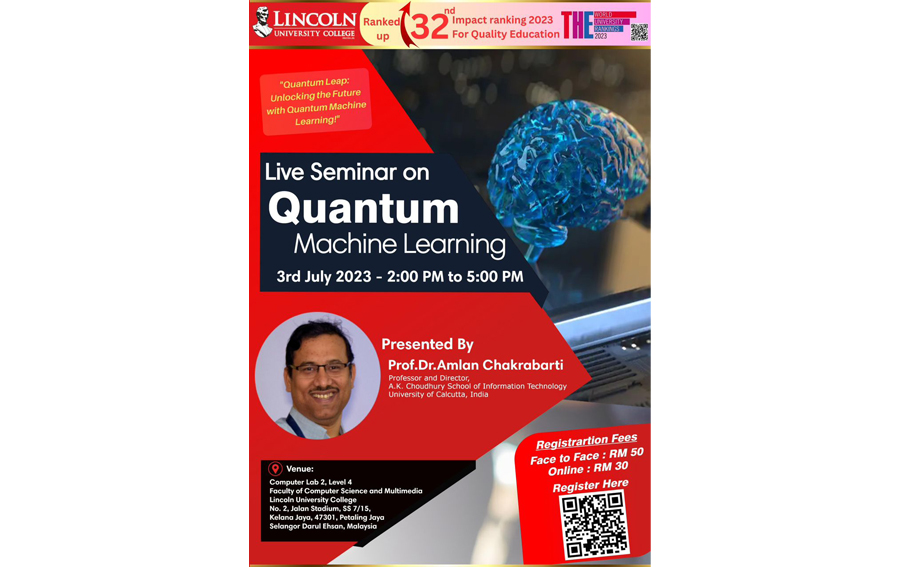 Live Seminar on Quantum Machine Learning